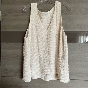 madewell crochet tank